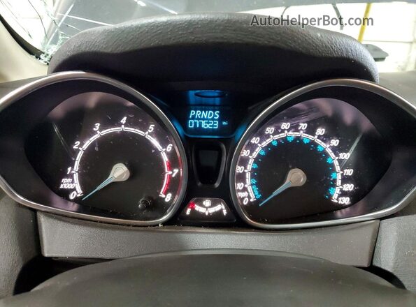3FADP4BJ9KM151158 2019 FORD FIESTA Black ხელსაწყოთა პანელის ხედი