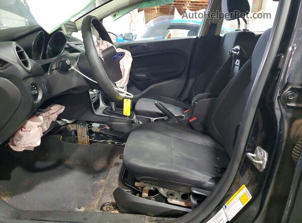 3FADP4BJ9KM151158 2019 FORD FIESTA Black წინა სალონის ხედი
