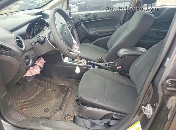 3FADP4BJ9KM156747 2019 FORD FIESTA Gray Vista interior delantera
