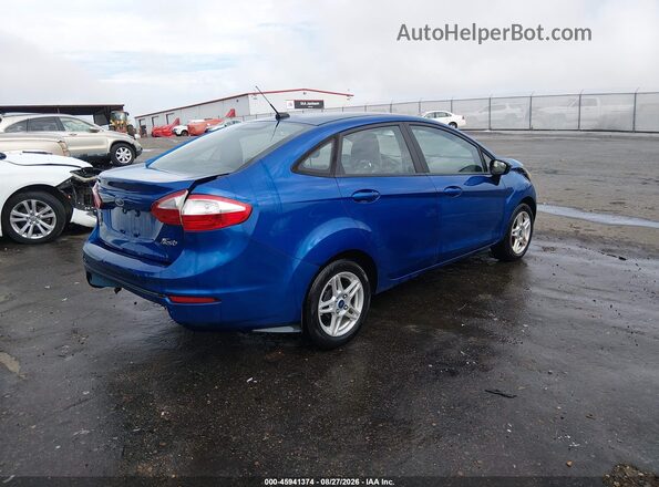 3FADP4BJ9KM162807 2019 FORD FIESTA Blue Задня права чверть
