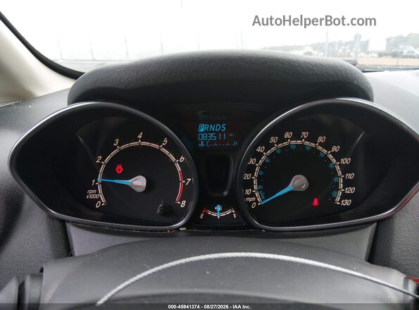 3FADP4BJ9KM162807 2019 FORD FIESTA Blue Вид задніх сидінь