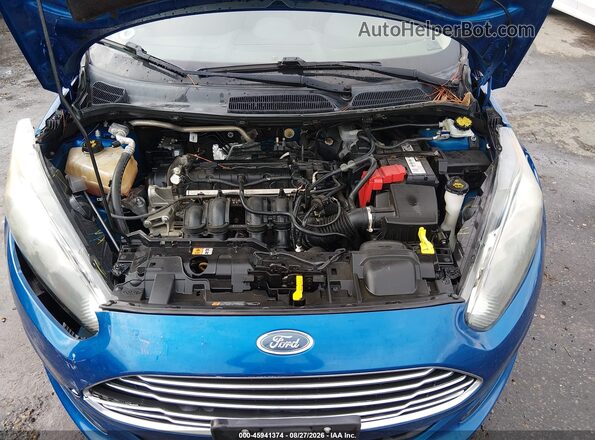 3FADP4BJ9KM162807 2019 FORD FIESTA Blue Вид ззаду
