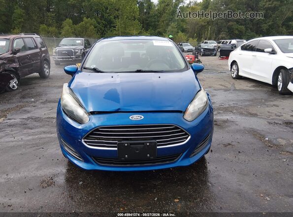 3FADP4BJ9KM162807 2019 FORD FIESTA Blue Вид щитка приладів