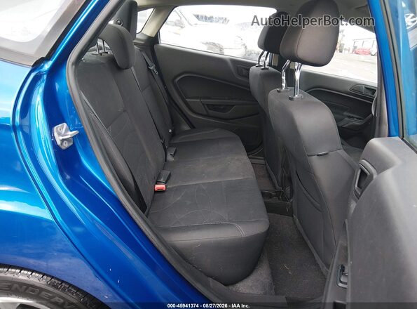 3FADP4BJ9KM162807 2019 FORD FIESTA Blue Вид наклейки з VIN-кодом