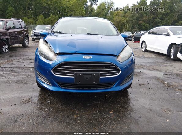 3FADP4BJ9KM162807 2019 FORD FIESTA Blue Вид спереду