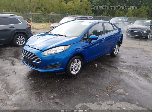 3FADP4BJ9KM162807 2019 FORD FIESTA Blue Передня ліва чверть