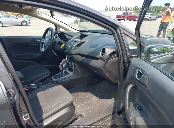 3FADP4BJXGM130312 2016 FORD FIESTA Gray Front interior view