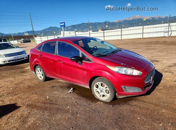 3FADP4BJXGM130634 2016 FORD FIESTA Red Przód prawy