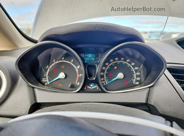 3FADP4BJXGM183804 2016 FORD FIESTA Серебряный Вид щитка приборов