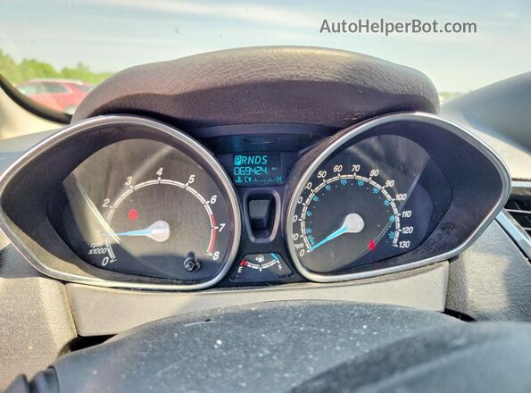 3FADP4BJXHM158063 2017 FORD FIESTA Silver Vista del cuadro de instrumentos