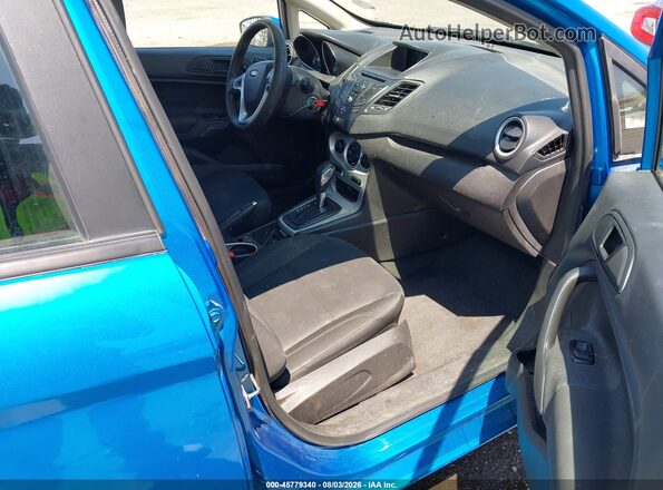 3FADP4BJXHM162114 2017 FORD FIESTA Blue Front interior view
