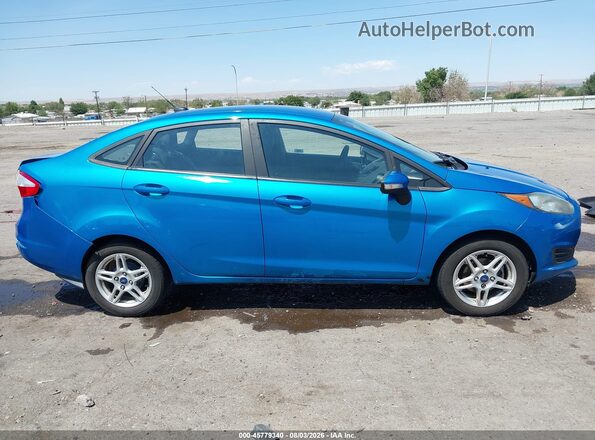 3FADP4BJXHM162114 2017 FORD FIESTA Blue Rear interior view