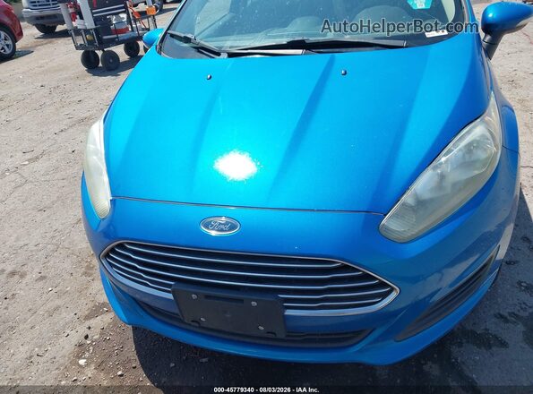 3FADP4BJXHM162114 2017 FORD FIESTA Blue Instrument cluster view