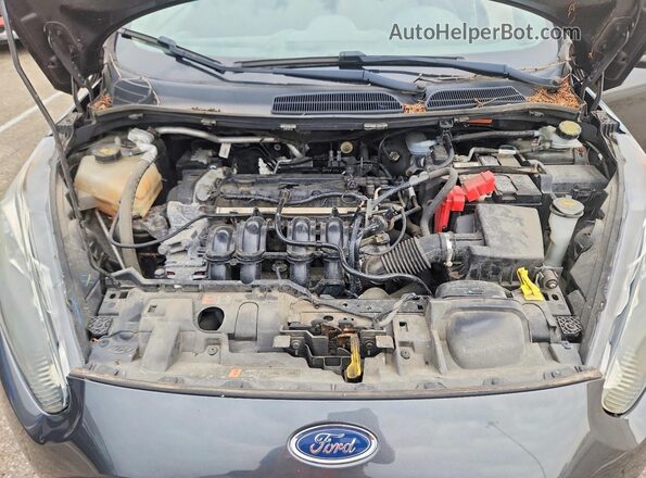 3FADP4BJXHM164090 2017 FORD FIESTA Gray Widok wnętrza z tyłu