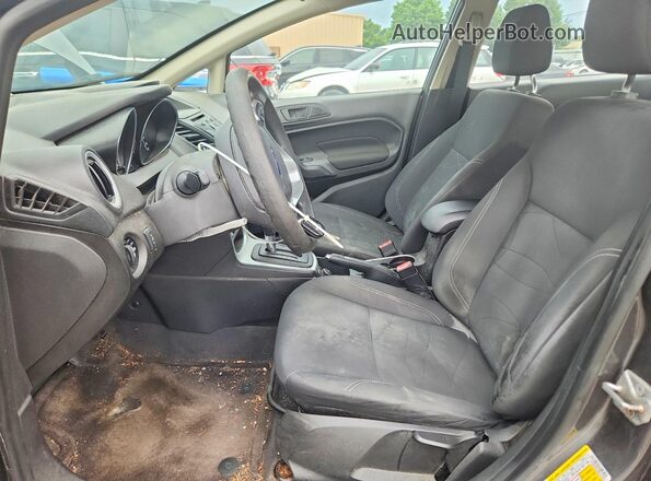3FADP4BJXHM164090 2017 FORD FIESTA Gray Widok wnętrza z przodu