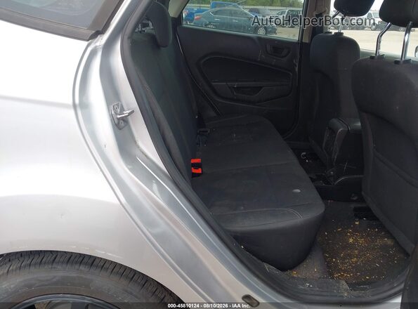 3FADP4BJXJM142614 2018 FORD FIESTA Silver Vista de la etiqueta del VIN