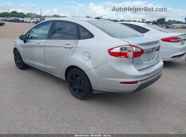 3FADP4BJXJM142614 2018 FORD FIESTA Silver Trasero izquierdo