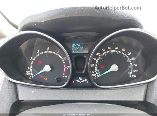 3FADP4BJXJM142614 2018 FORD FIESTA Silver Vista de los asientos traseros