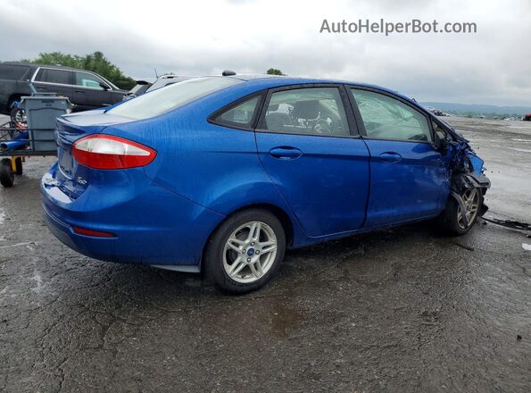 3FADP4BJXKM104303 2019 FORD FIESTA Blue Rear right