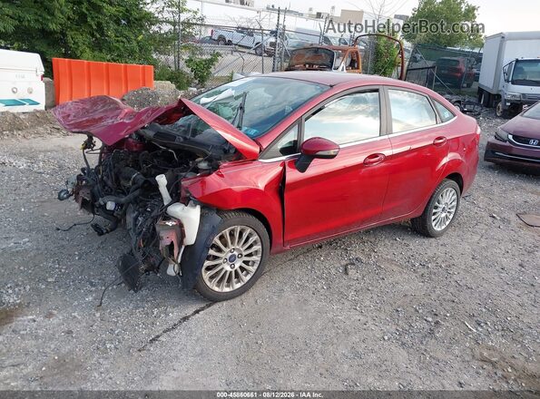 3FADP4CJ5GM175138 2016 FORD FIESTA Красный Передняя левая четверть