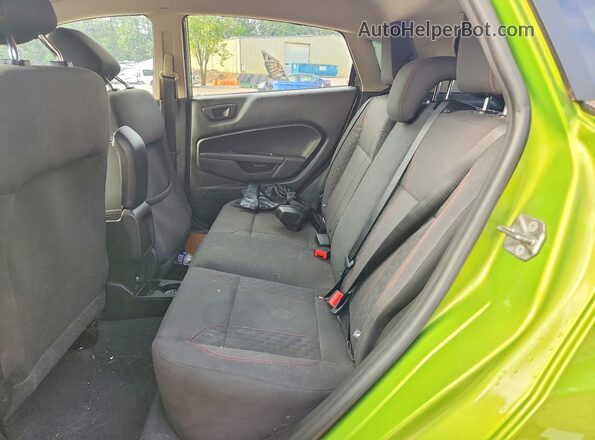 3FADP4DJ1KM110715 2019 FORD FIESTA Green Widok tylnych siedzeń