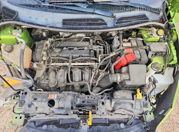 3FADP4DJ1KM110715 2019 FORD FIESTA Green Widok wnętrza z tyłu