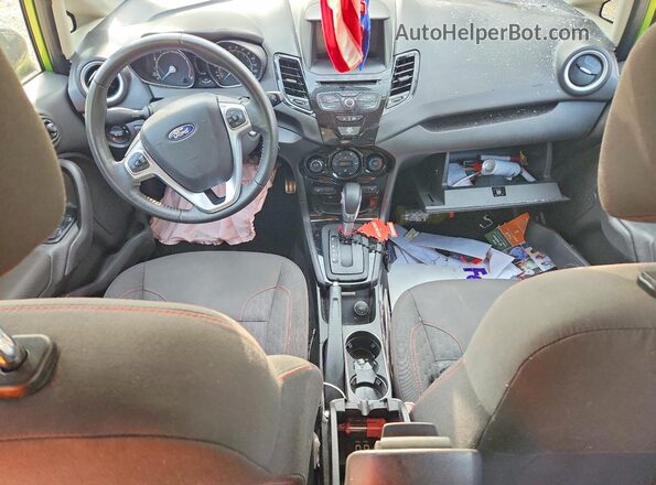 3FADP4DJ1KM110715 2019 FORD FIESTA Green Widok deski rozdzielczej