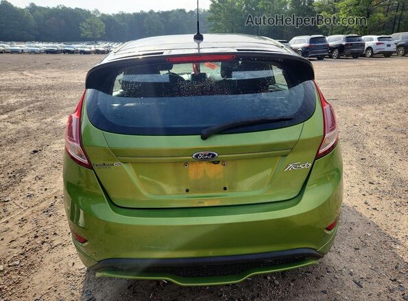 3FADP4DJ1KM110715 2019 FORD FIESTA Green Widok z tyłu