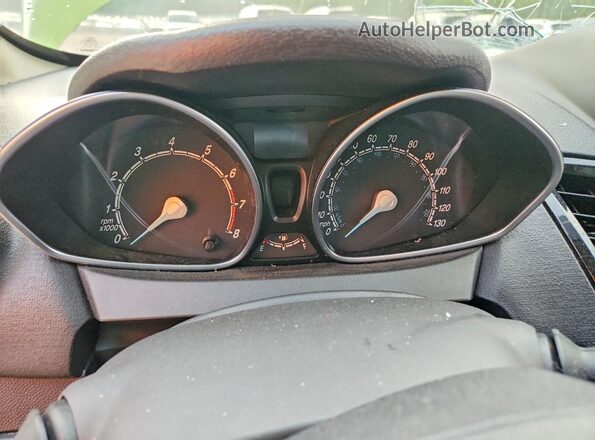 3FADP4DJ1KM110715 2019 FORD FIESTA Green Widok zestawu wskaźników