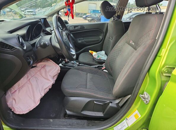 3FADP4DJ1KM110715 2019 FORD FIESTA Green Widok wnętrza z przodu