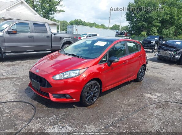 3FADP4DJ5KM114413 2019 FORD FIESTA Orange Առջևի ձախ երեք քառորդ տեսարան