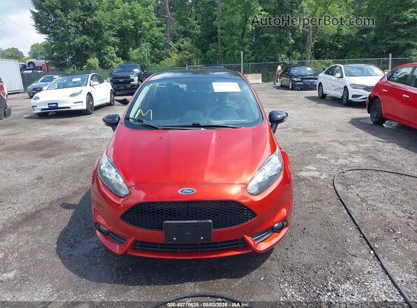 3FADP4DJ5KM114413 2019 FORD FIESTA Orange Սարքավորումների վահանակի տեսք