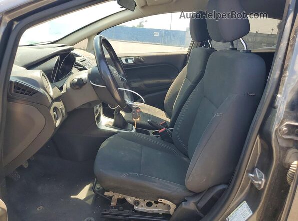 3FADP4EE9GM167236 2016 FORD FIESTA Gray Вид салону спереду