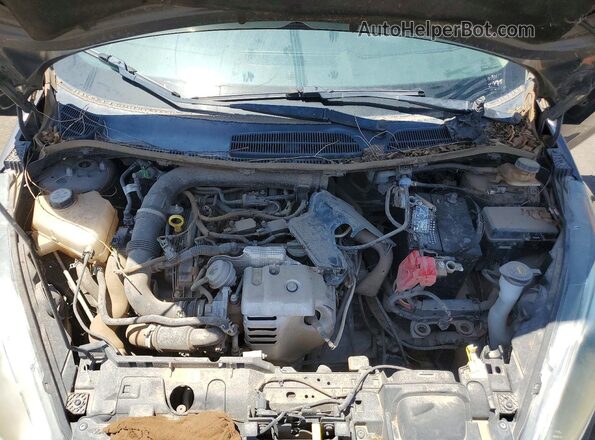 3FADP4EE9GM167236 2016 FORD FIESTA Gray Вид задньої частини салону