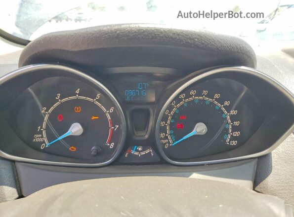 3FADP4EE9GM167236 2016 FORD FIESTA Gray Вид щитка приладів