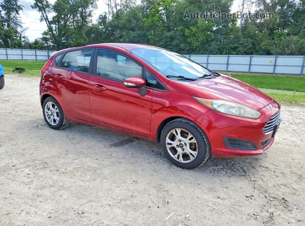 3FADP4EJ0GM153836 2016 FORD FIESTA Red Przód prawy