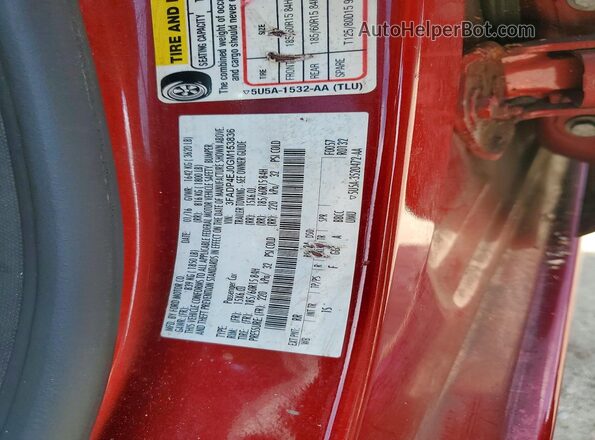 3FADP4EJ0GM153836 2016 FORD FIESTA Red Widok komory silnika