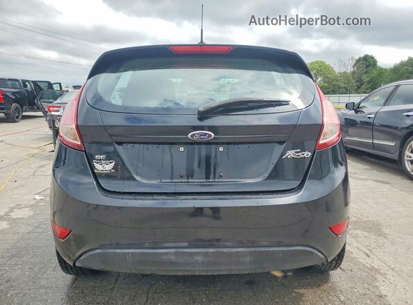 3FADP4EJ0GM165744 2016 FORD FIESTA Black Вид ззаду