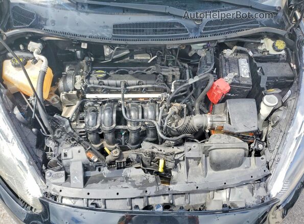 3FADP4EJ0GM165744 2016 FORD FIESTA Black Вид задньої частини салону