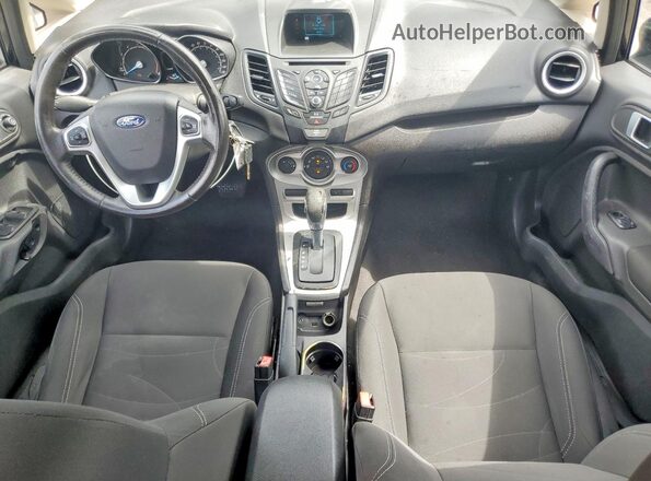 3FADP4EJ0GM165744 2016 FORD FIESTA Black Вид панелі приладів