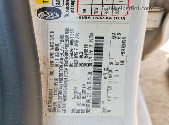 3FADP4EJ0HM119333 2017 FORD FIESTA White Engine compartment view