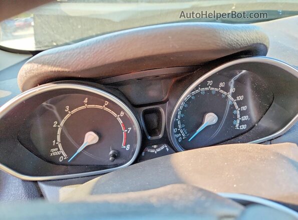 3FADP4EJ0HM119333 2017 FORD FIESTA White Instrument cluster view