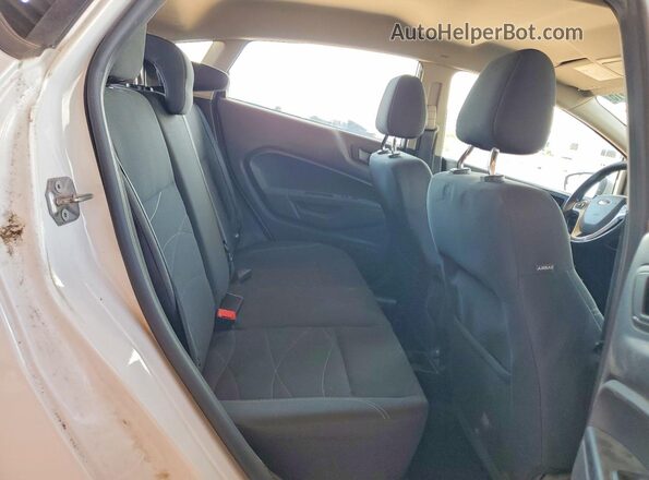 3FADP4EJ0HM137900 2017 FORD FIESTA White უკანა სავარძლების ხედი