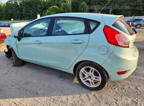 3FADP4EJ0KM147916 2019 FORD FIESTA Бирюзовый Задняя левая четверть