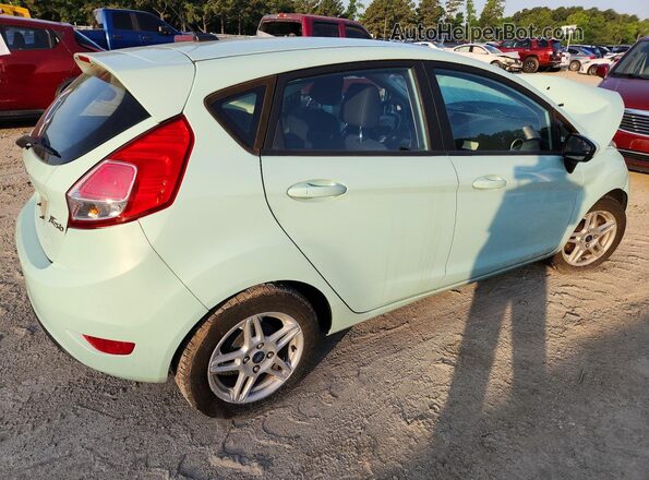 3FADP4EJ0KM147916 2019 FORD FIESTA Бирюзовый Задняя правая четверть