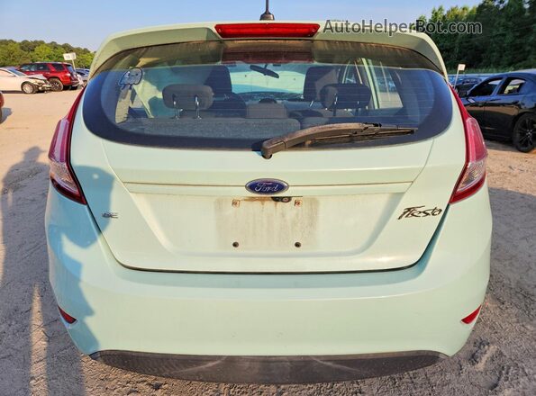 3FADP4EJ0KM147916 2019 FORD FIESTA Бирюзовый Вид сзади