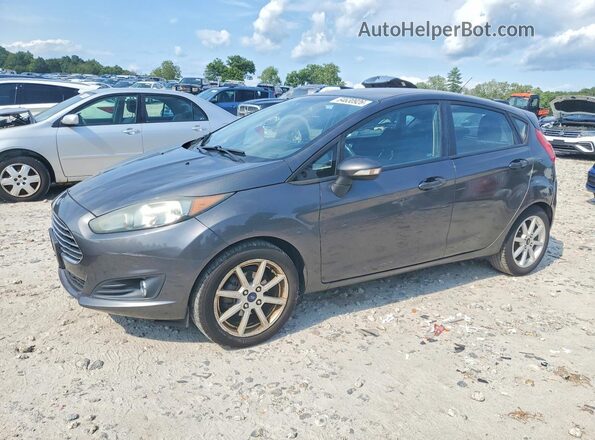 3FADP4EJ1GM156390 2016 FORD FIESTA Gray Rear left
