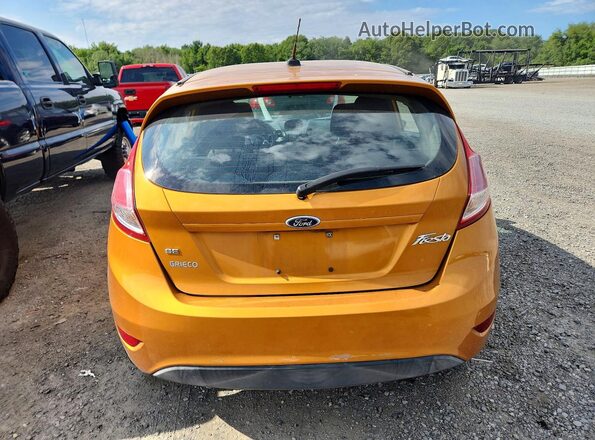 3FADP4EJ1GM174680 2016 FORD FIESTA Оранжевый Вид сзади