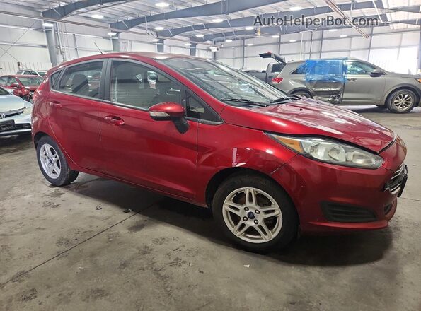 3FADP4EJ1HM105120 2017 FORD FIESTA Красный Передняя правая четверть