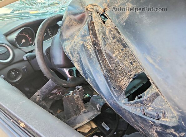 3FADP4EJ1HM152616 2017 FORD FIESTA Двухцветный Вид панели приборов
